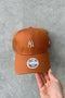 New Era 940 New York Yankees Mini Logo Cap- Rust/ Stone