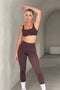 All With The Flow Ashley Leggings 2.0- Coffee