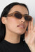Lu Goldie Romy Sunglasses- Cola