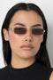 Lu Goldie Nina Sunglasses- Chestnut