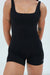 All With The Flow Corsetta Onesuit- Onyx
