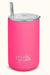 Frank Green Iced Coffee Cup with Straw 15oz- Neon Pink