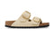 Birkenstock Arizona Nubuck Leather Sandal Regular- Ecru