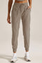 Beyond Yoga Commuter Midi Jogger- Birch Heather