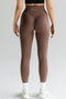 Kikiva Signature Legging- Mocha Brown