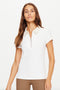 The Upside Rodeo Indi Polo- White