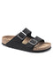 Birkenstock Arizona Birki Buc Vegan Regular Sandal- Black