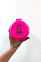 Frank Green X HyperLuxe Ceramic 34oz Bottle- Neon Pink