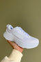 Hoka W Bondi 8 Sneaker- White/ White