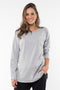 Elm Fundamentals L/S Rib Tee- Grey Marle