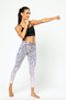 Vie Active X HyperLuxe Exclusive Rockell 7/8 Legging- Pink Python