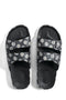 Freedom Moses Sandals- Daisy Dot Black