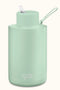 Frank Green Ceramic Reusable Bottle 68oz Extra Large- Mint