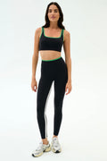 Splits 59 Easton Rigor High Wait 7/8 Legging- Indigo/ Grass