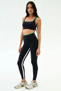 Splits 59 Easton Rigor High Wait 7/8 Legging- Indigo/ Grass