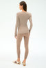Splits 59 Louise Rib Long Sleeve- Latte
