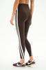Splits 59 Bianca High Waist Rigor 7/8- Dark Chocolate/ White