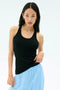 Splits 59 Ashby Rib Tank- Black
