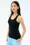 Splits 59 Ashby Rib Tank- Black