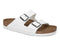 Birkenstock Arizona Birko Flor Regular Sandal- White