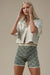 Juan & Me Iconic Yardage Short- Green