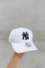 New Era 940 NY Yankees Cap- White/Navy