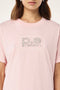 PE Nation Flux Tee- Chalk Pink