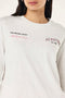 PE Nation Base LS Tee- Grey Marle