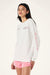 PE Nation Base LS Tee- Grey Marle