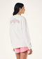 PE Nation Base LS Tee- Grey Marle