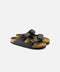 Birkenstock Arizona Birko Flor Regular Sandal- Black