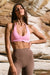 HyperLuxe Shape Halter Bra- Candy