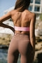 HyperLuxe Shape Halter Bra- Candy