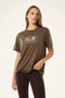 PE Nation Flux Tee- Walnut