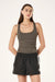 PE Nation Foundation Scoop Tank- Smoke Brown