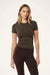 PE Nation Foundation SS Tee- Light Espresso