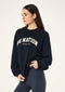 PE Nation Heritage Sweat- Dark Sapphire