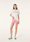 PE Nation Heritage Tee- Grey Marle