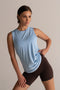 HyperLuxe Tank Top- Baby Blue