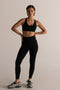 HyperLuxe Shape Sports Bra- Black