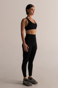 HyperLuxe Shape Sports Bra- Black