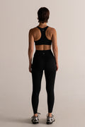 HyperLuxe Shape Sports Bra- Black