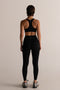 HyperLuxe Shape Sports Bra- Black