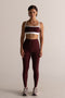 HyperLuxe Soma Sports Bra- Burgundy