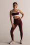 HyperLuxe Soma Sports Bra- Burgundy