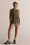 HyperLuxe Tank Top- Khaki