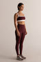 HyperLuxe Soma Sports Bra- Burgundy