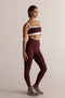 HyperLuxe Soma Sports Bra- Burgundy