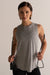 HyperLuxe Tank Top- Grey Marle
