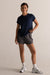 HyperLuxe Round Neck Shirt- Navy